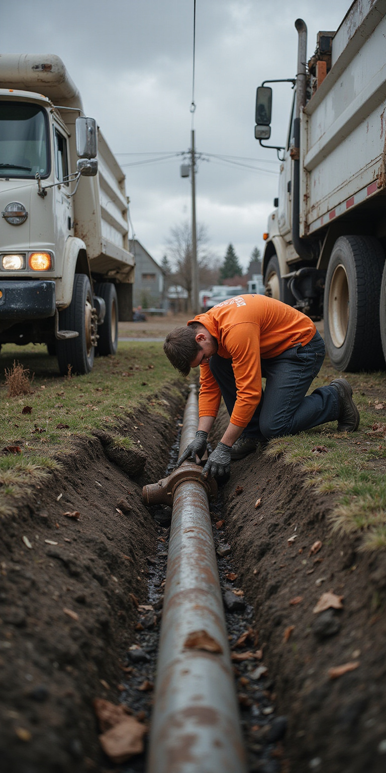 trenchless sewer line replacement